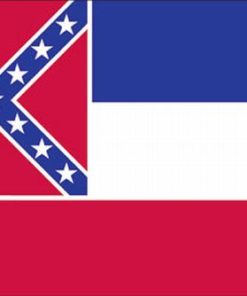 Mississippi 4'x6' Ply-2 Flag