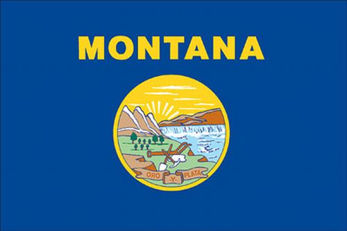 Montana 4'x6' Ply-2 Flag