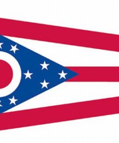 Ohio 3’x5′ Ply-2 Flag