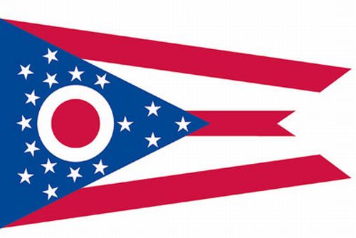 Ohio 4'x6' Ply-2 Flag