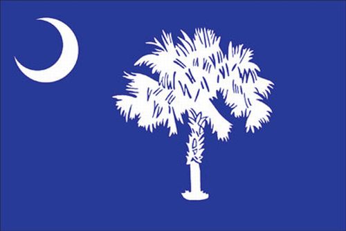 South Carolina 5'x8' Poly-II Flag