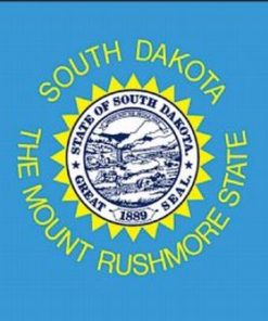 South Dakota 3’x5′ Ply-2 Flag
