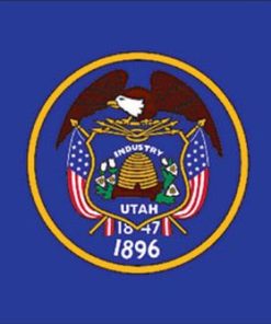 Utah 5'x8' Poly-II Flag