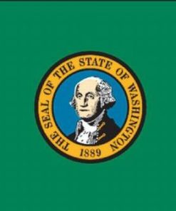 Washington 5'x8' Poly-II Flag