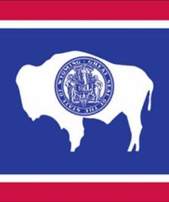 Wyoming 3’x5′ Ply-2 Flag