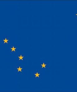 Alaska 12'x18' Sewn Nylon Flag