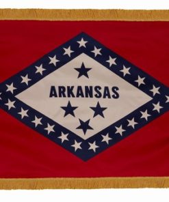 4'x6' Applique Nylon Indoor Arkansas Flag