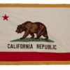 California 3'X5' Indoor/Parade Flags with Pole Hem