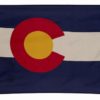 Colorado State Flag 4'x6' Nylon