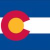 Colorado State Flag 12'x18' Applique Nylon