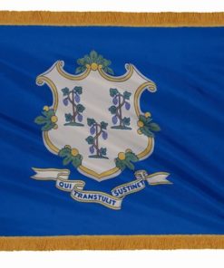 4'x6' Applique Nylon Indoor Connecticut Flag