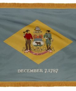 3'x5' Applique Nylon Indoor Delaware Flag
