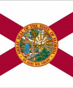 Florida 8'x12' Applique Nylon Flag