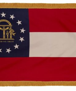 4'x6' Applique Nylon Indoor Georgia Flag