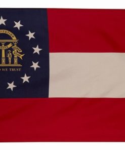 Georgia 6'x10' Nylon Flag