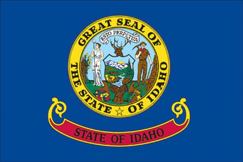 Idaho 8'x12' Applique Nylon Flag
