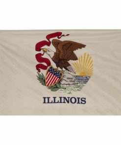 Illinois 6'x10' Nylon Flag
