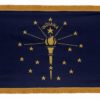 3'x5' Applique Nylon Indoor Indiana Flag