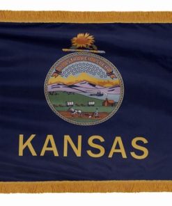 4'x6' Applique Nylon Indoor Kansas Flag
