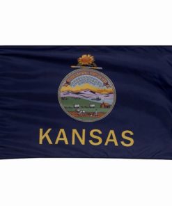 Kansas 5'x8' Nylon Flag