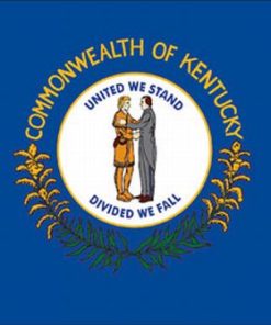 Kentucky 8'x12' Applique Nylon Flag