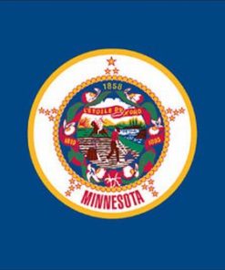 Minnesota 12'x18' Sewn Nylon Flag
