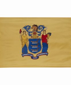 New Jersey 4'x6' Nylon Flag