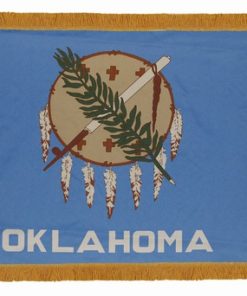 3'x5' Applique Nylon Indoor Oklahoma Flag