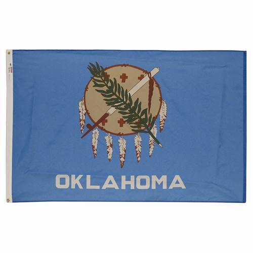 Oklahoma 4'x6' Nylon Flag
