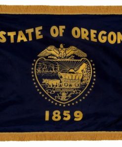 3'x5' Applique Nylon Indoor Oregon Flag
