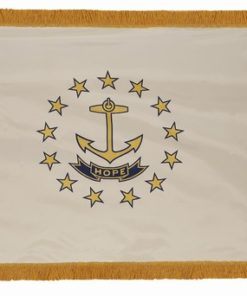3'x5' Applique Nylon Indoor Rhode Island Flag