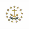 Rhode Island 12'x18' Sewn Nylon Flag