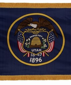 4'x6' Applique Nylon Indoor Utah Flag