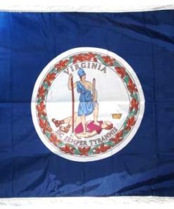 3'x5' Applique Nylon Indoor Virginia Flag