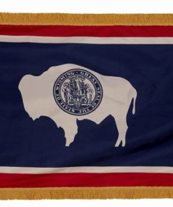 3'x5' Applique Nylon Indoor Wyoming Flag