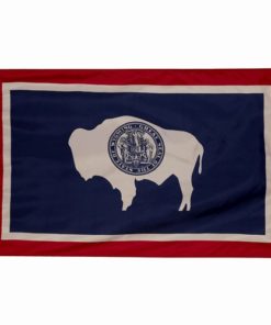 Wyoming 5'x8' Nylon Flag