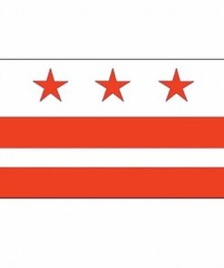 3'x5' Printed District Of Columbia Flag