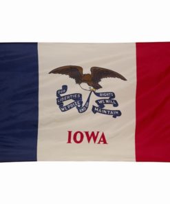 Iowa 3'x5' Printed Flag