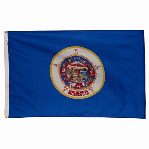 Minnesota 3'x5' Printed Flag
