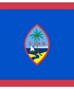 3'x5' Applique Nylon Guam Flag