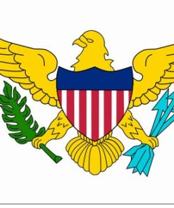 5'x8' Applique Nylon Virgin Islands Flag