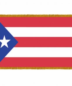 3'x5' Applique Nylon Indoor Puerto Rico Flag