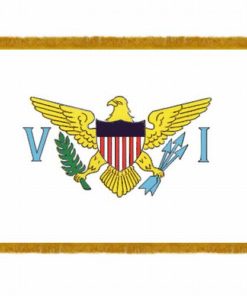 3'x5' Applique Nylon Indoor Virgin Islands Flag
