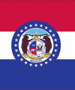 Missouri 4"x6" Stick Flag
