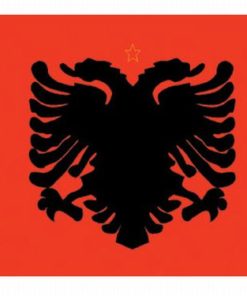 Albania 2'x3' Nylon Flag