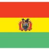 Bolivia Govt 4'x6' Nylon Flag