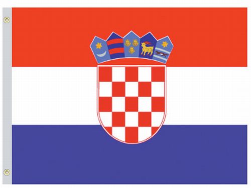 Croatia 5'x8' Nylon Flag