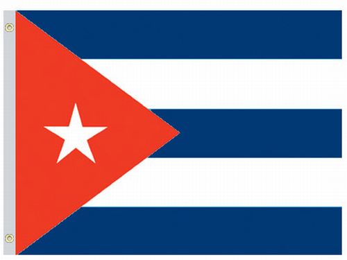 Cuba 2'x3' Nylon Flag