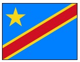 Dem Rep Of The Congo 5'x8' Nylon Flag