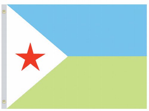 Djibouti 3'x5' Nylon Flag